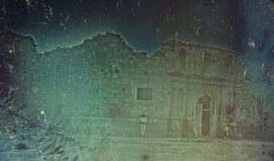 This is the oldest known picture of the Alamo.